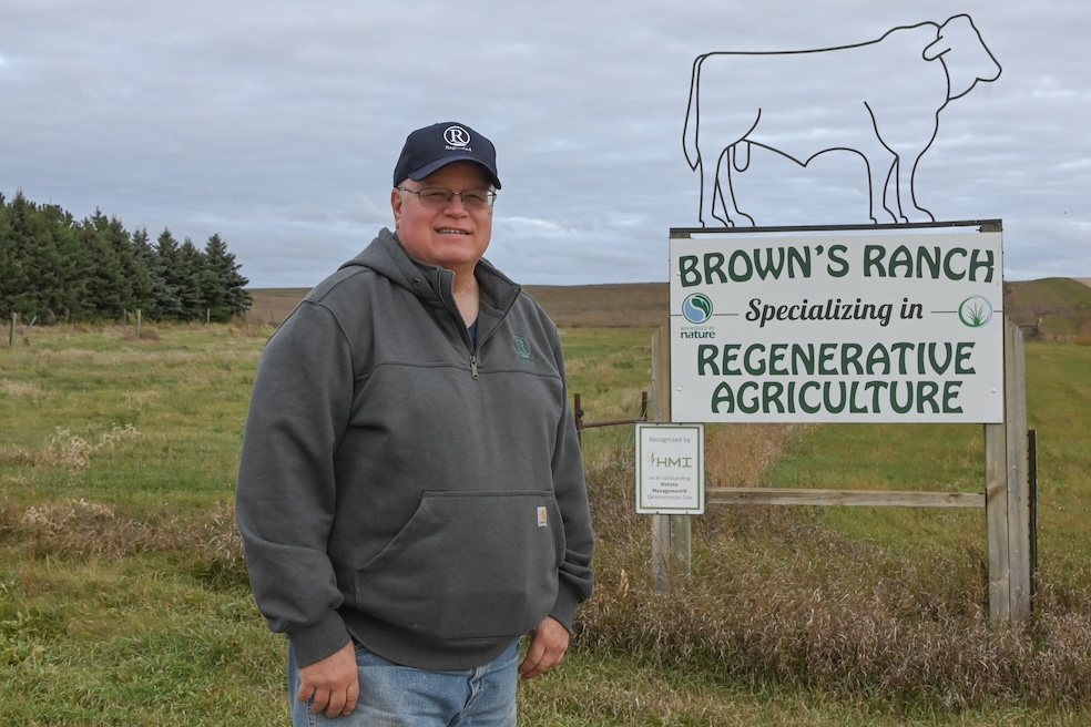 Gabe Brown at Brown's Ranch